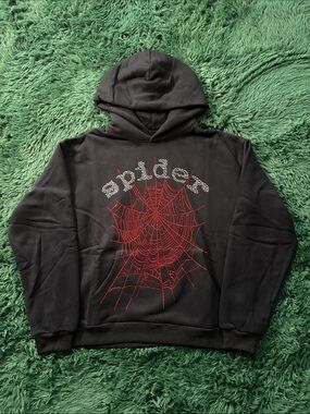 Rhinestone Spider hoodie